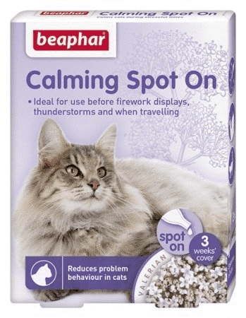 BEAPHAR Calming Spot On Krople Uspokajające Dla Kota 3x0.4ml